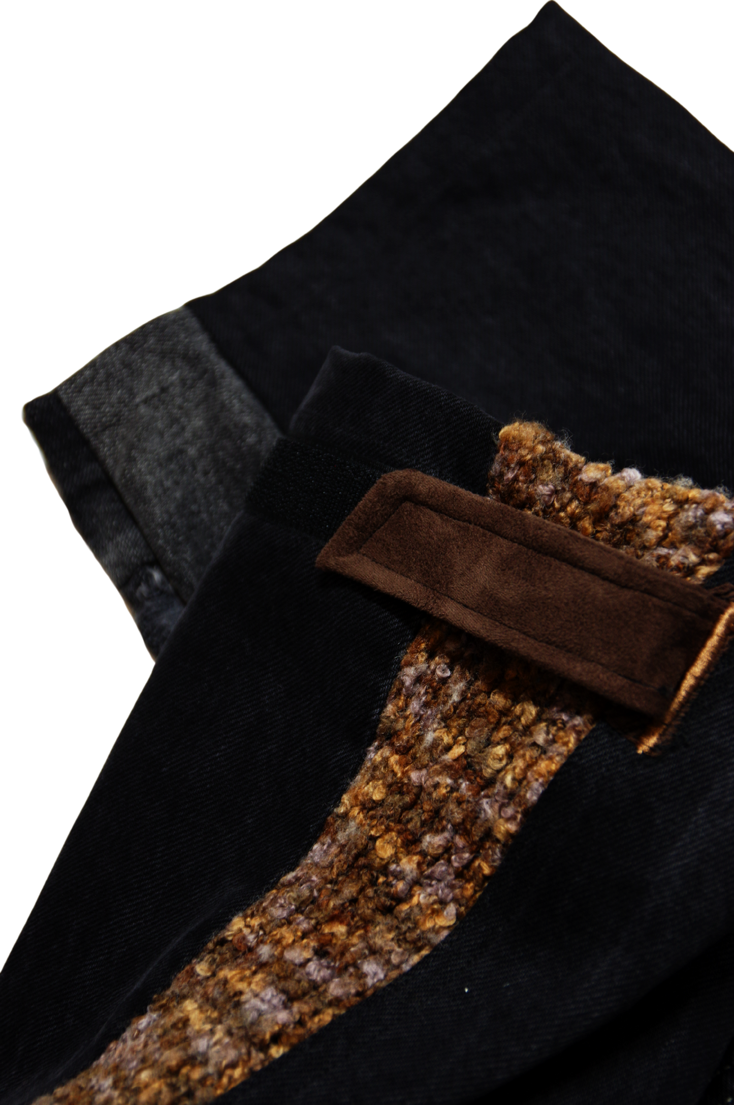 PANTS DEAD SOIL - BLACK/CROCHET - ONE SIZE