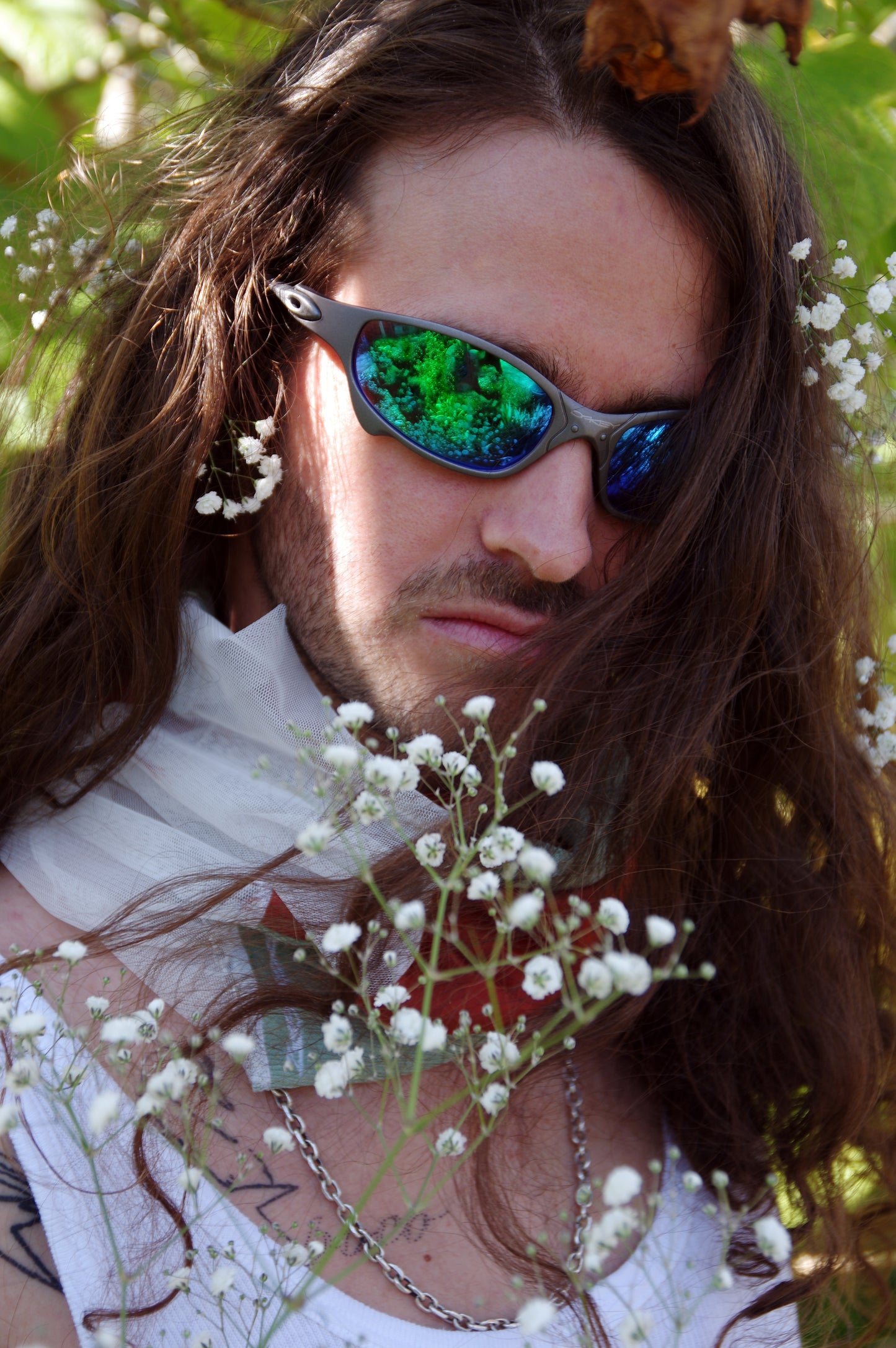 NECK GAITER/HEADBAND GREEN SKY