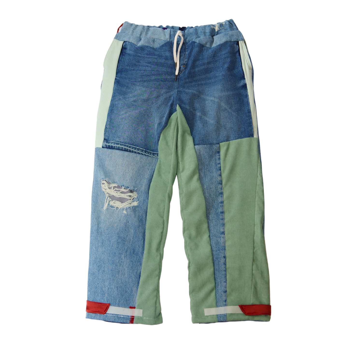 PANTS GREEN SKY - DENIM/CORDUROY - ONE SIZE