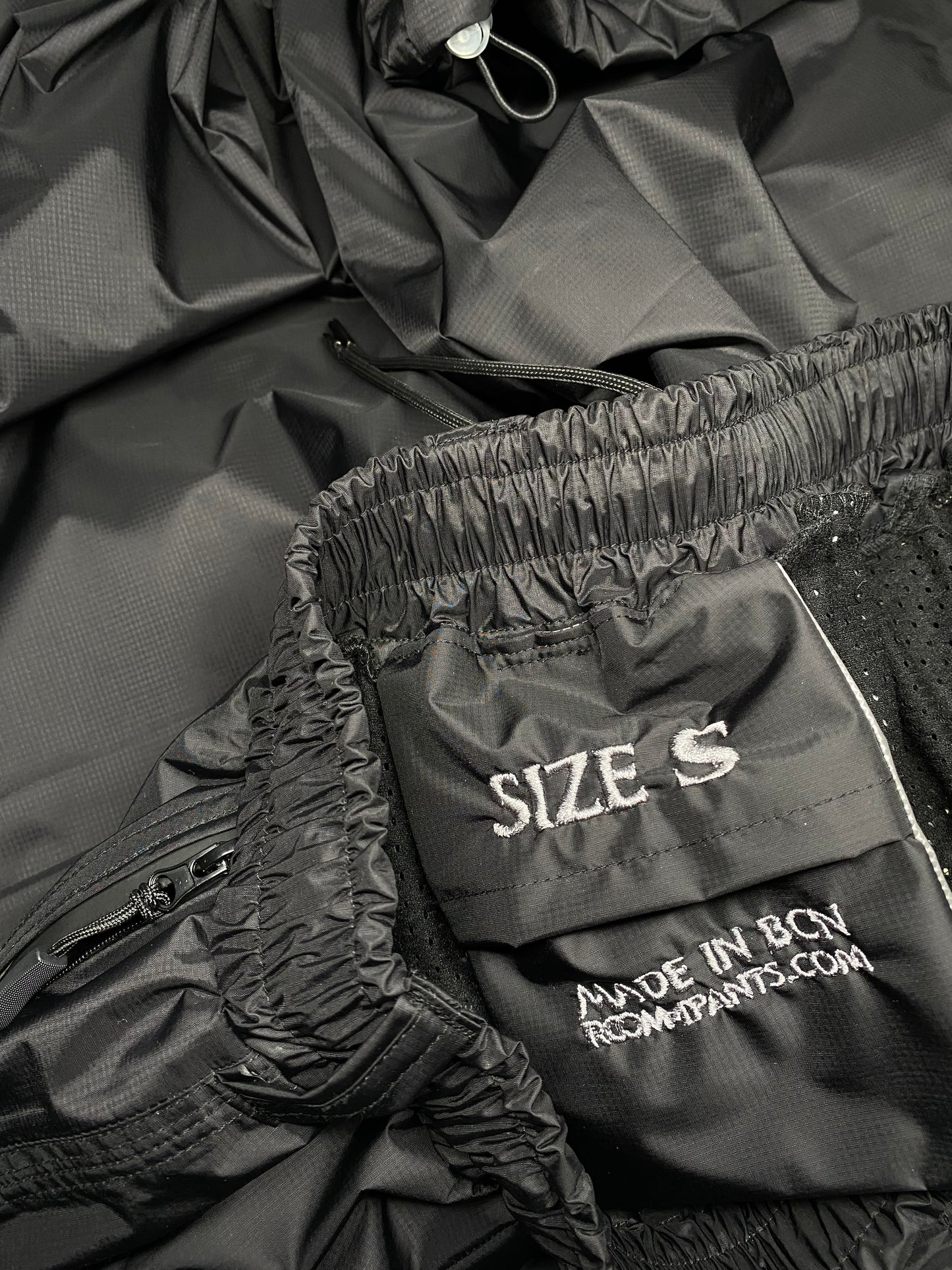 TRACKPANTS D+ 2.0 - BLACK/REFLECTIVE - SIZE S