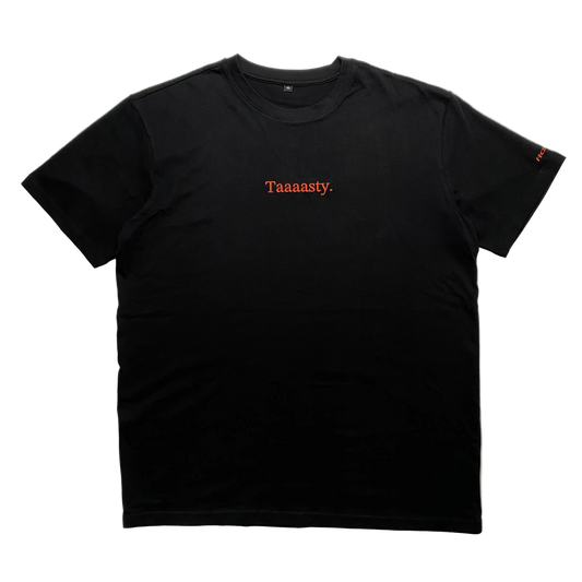 T-SHIRT TAAAASTY - BLACK/RED