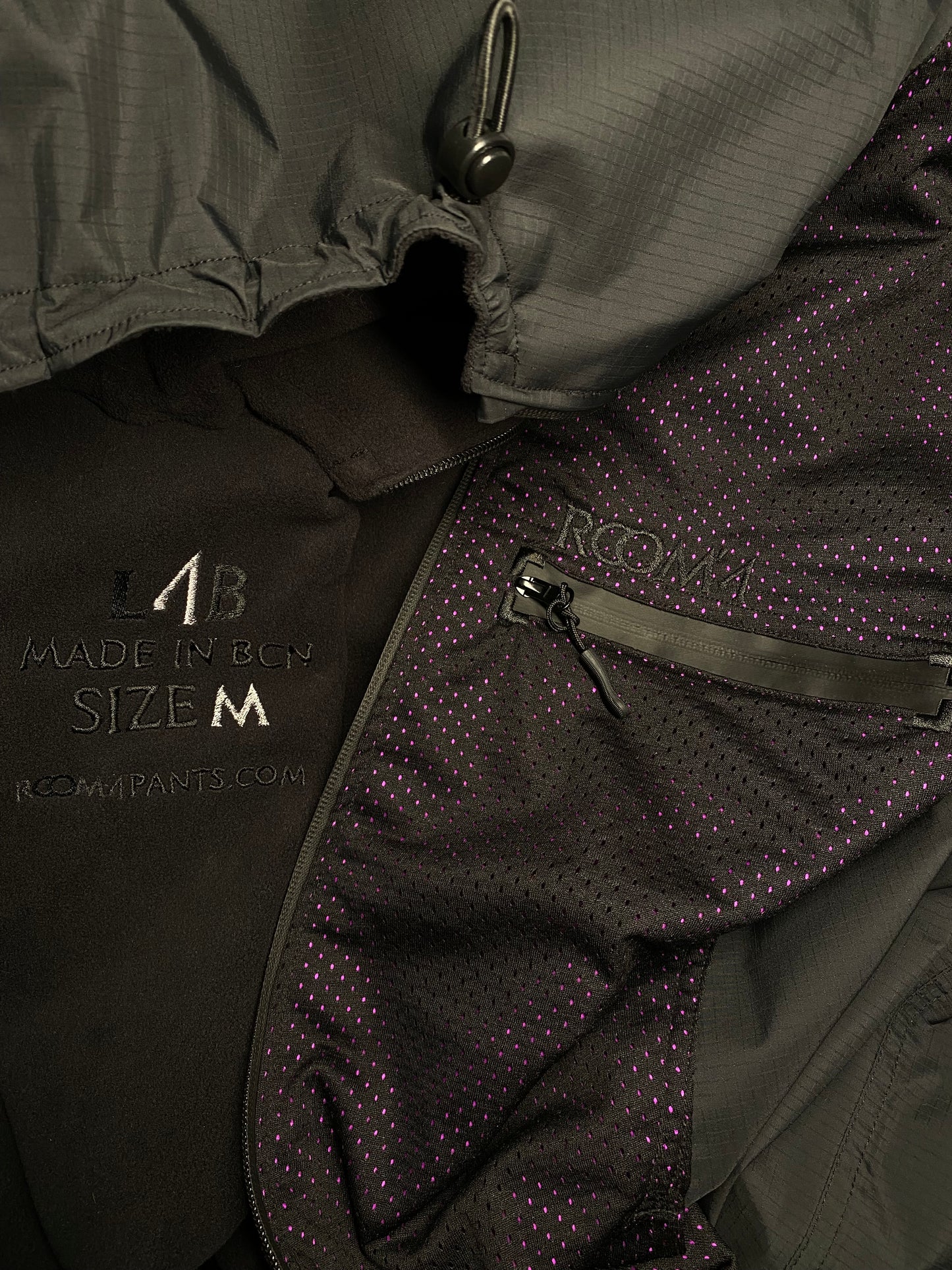 SNOWJACKET CLIMAX 2.0 - ANTHRACITE/PURPLE - SIZE M