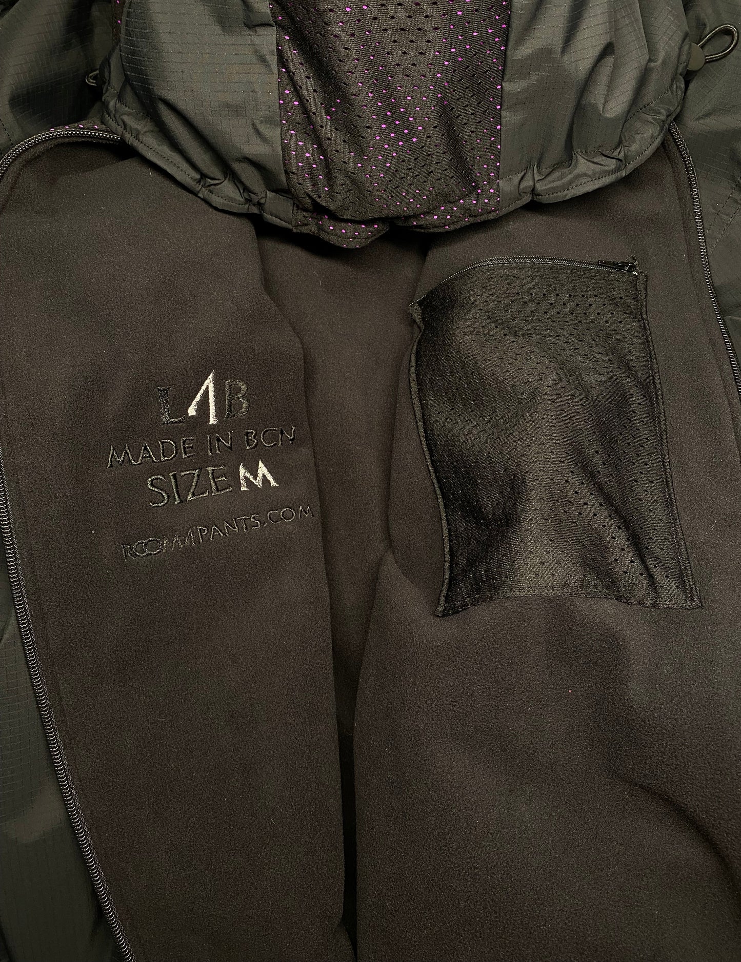 SNOWJACKET CLIMAX 2.0 - ANTHRACITE/PURPLE - SIZE M
