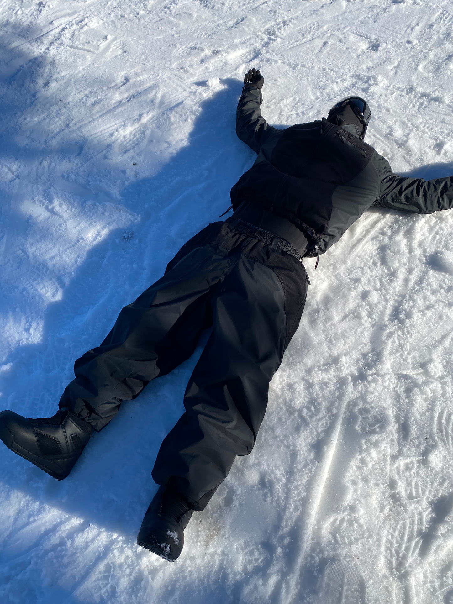 SNOWPANTS CLIMAX 2.0 - TRIPLE BLACK/REFLECTIVE - SIZE S