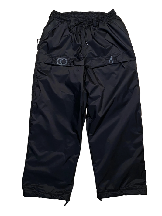 SNOWPANTS D+ 2.0 - BLACK/REFLECTIVE - SIZE S
