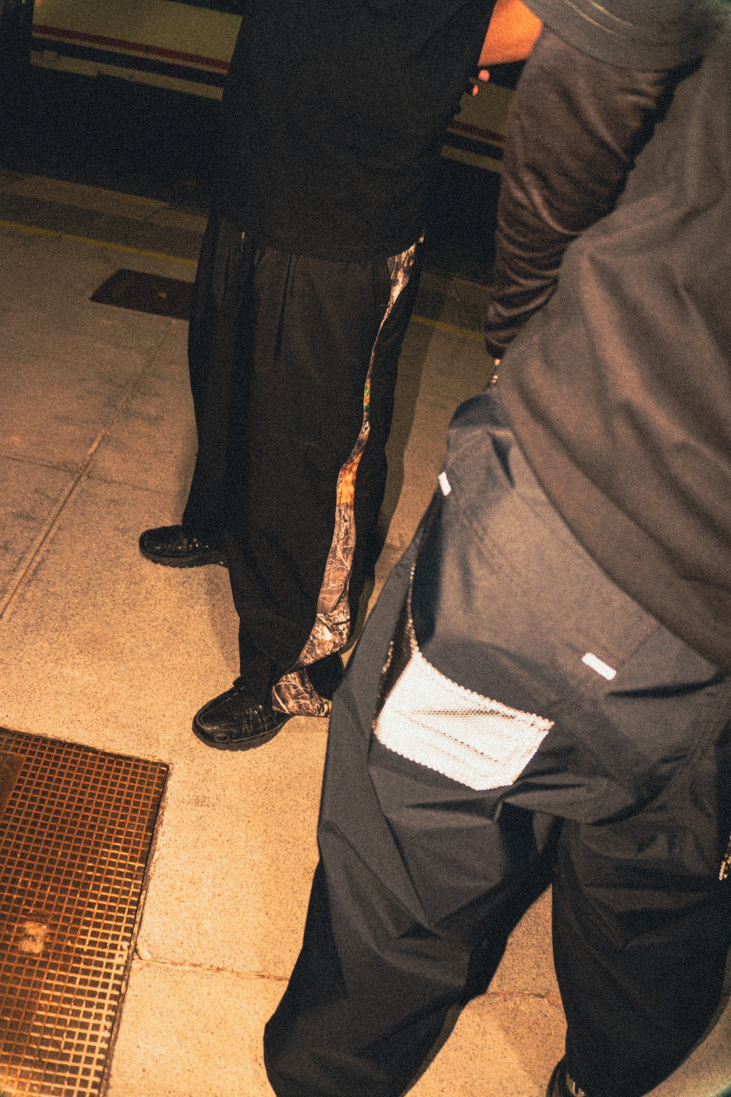 TRACKPANTS CLIMAX WATER REPELLENT - MIDNIGHT BLUE/REFLECTIVE S/M