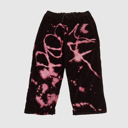 roomie pants all over pink front product photo