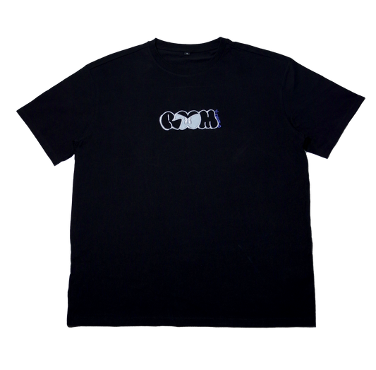 T-SHIRT ANGRY EYES - BLACK/REFELCTIVE - SIZE XLARGE