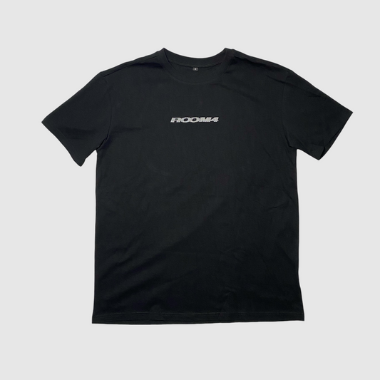 RACE REFLECTIVE OVERSIZE T-SHIRT BLACK