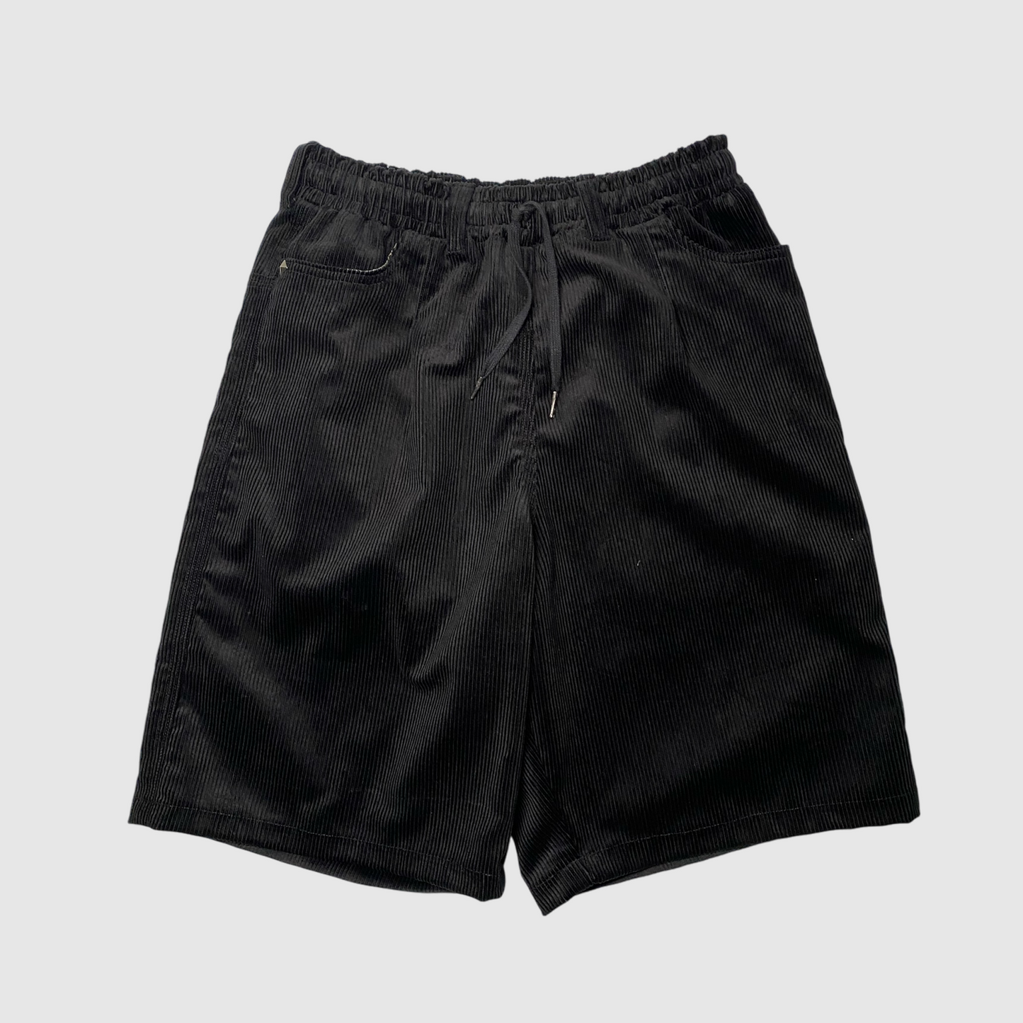 CITADELLE SHORTS - RIVETED & REFLECTIVE BLACK CORDS