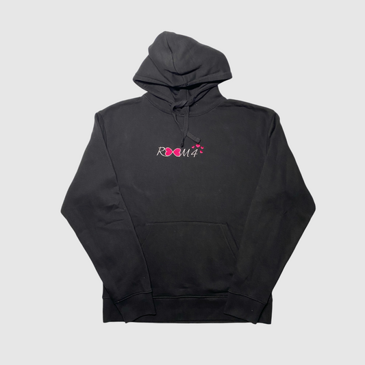 LOVE ROOM HOODIE BLACK