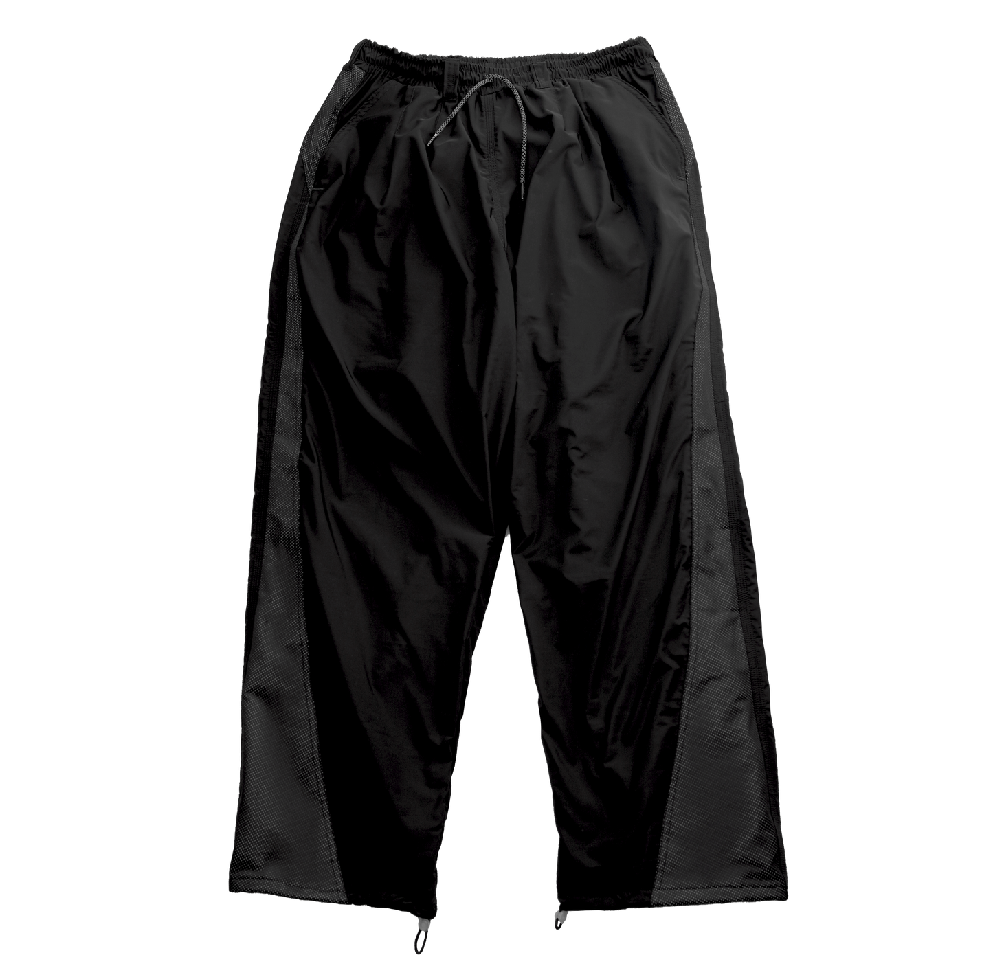 TRACKPANTS CLIMAX - BLACK MESH/REFLECTIVE L/XL