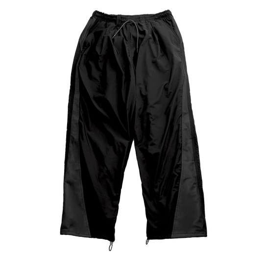 TRACKPANTS CLIMAX - BLACK MESH/REFLECTIVE L/XL